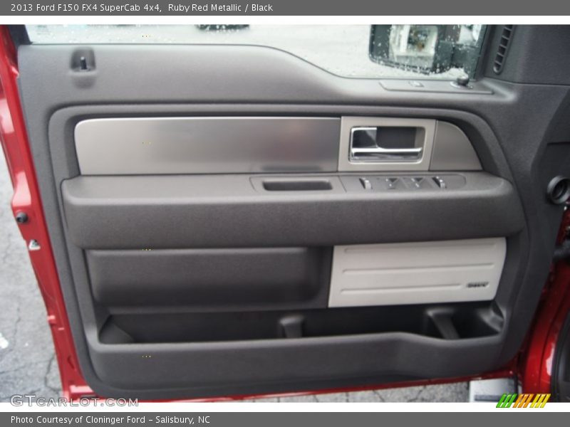 Door Panel of 2013 F150 FX4 SuperCab 4x4