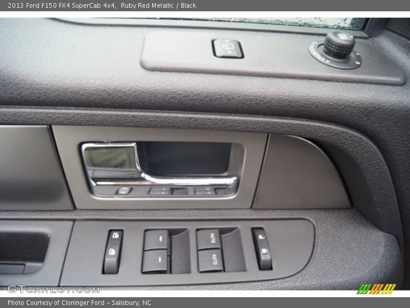 Ruby Red Metallic / Black 2013 Ford F150 FX4 SuperCab 4x4