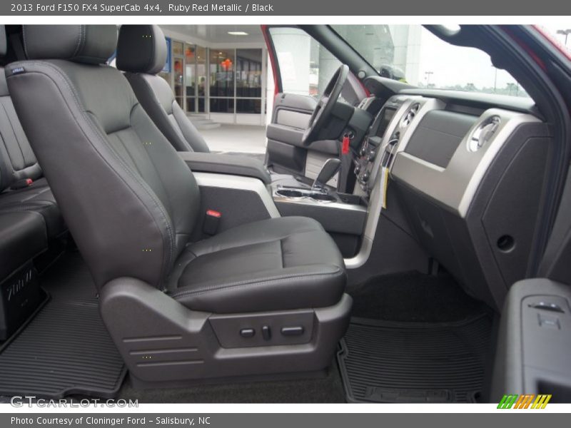 Ruby Red Metallic / Black 2013 Ford F150 FX4 SuperCab 4x4