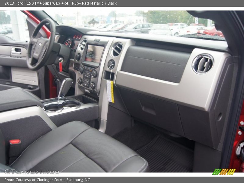 Ruby Red Metallic / Black 2013 Ford F150 FX4 SuperCab 4x4