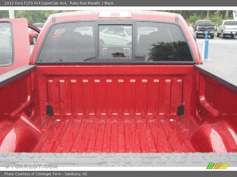 Ruby Red Metallic / Black 2013 Ford F150 FX4 SuperCab 4x4