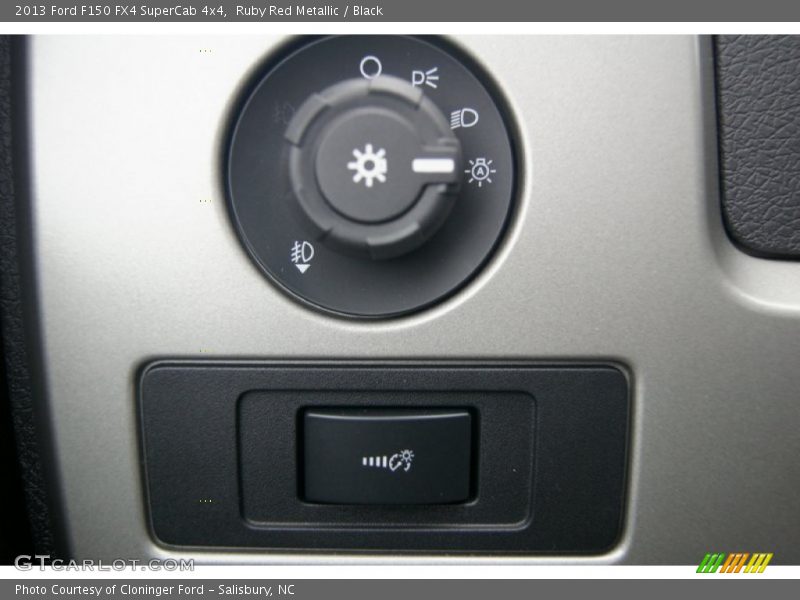 Ruby Red Metallic / Black 2013 Ford F150 FX4 SuperCab 4x4