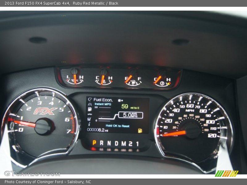  2013 F150 FX4 SuperCab 4x4 FX4 SuperCab 4x4 Gauges