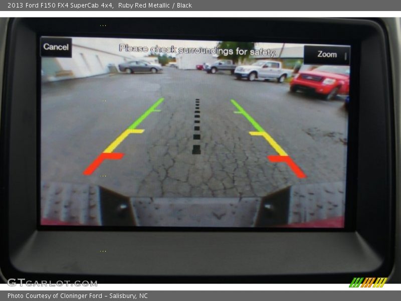 Ruby Red Metallic / Black 2013 Ford F150 FX4 SuperCab 4x4