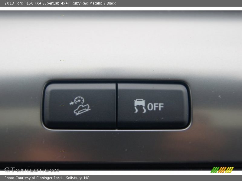 Ruby Red Metallic / Black 2013 Ford F150 FX4 SuperCab 4x4