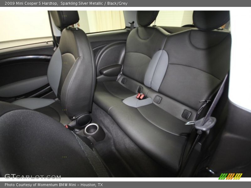 Sparkling Silver Metallic / Black/Grey 2009 Mini Cooper S Hardtop