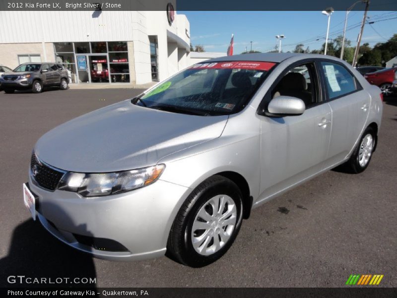 Bright Silver / Stone 2012 Kia Forte LX