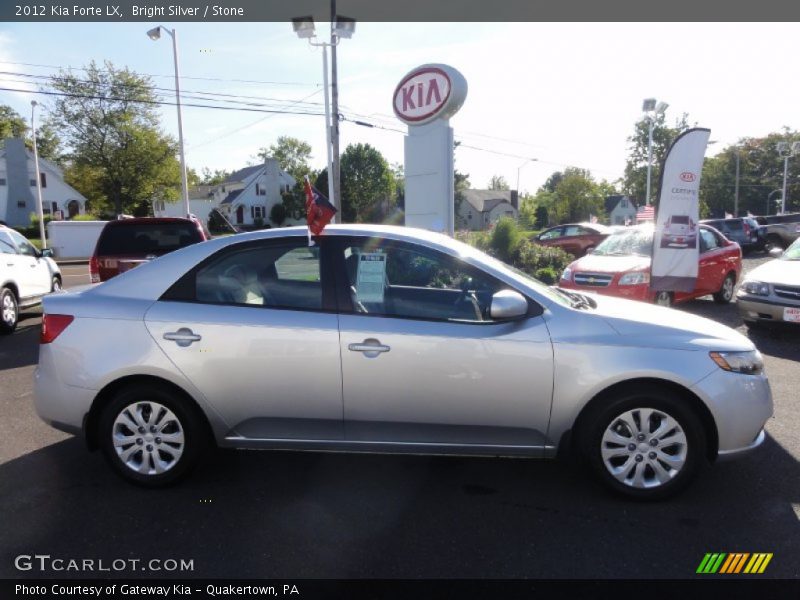 Bright Silver / Stone 2012 Kia Forte LX