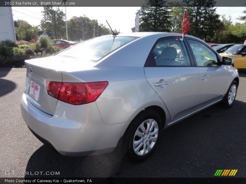 Bright Silver / Stone 2012 Kia Forte LX