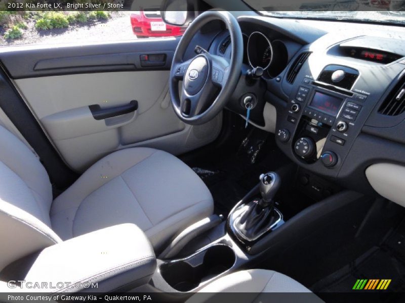Bright Silver / Stone 2012 Kia Forte LX
