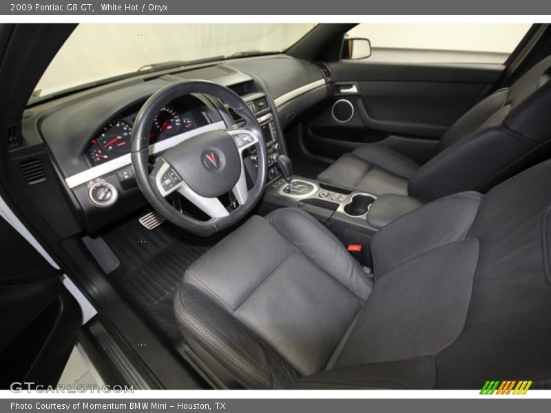  2009 G8 GT Onyx Interior
