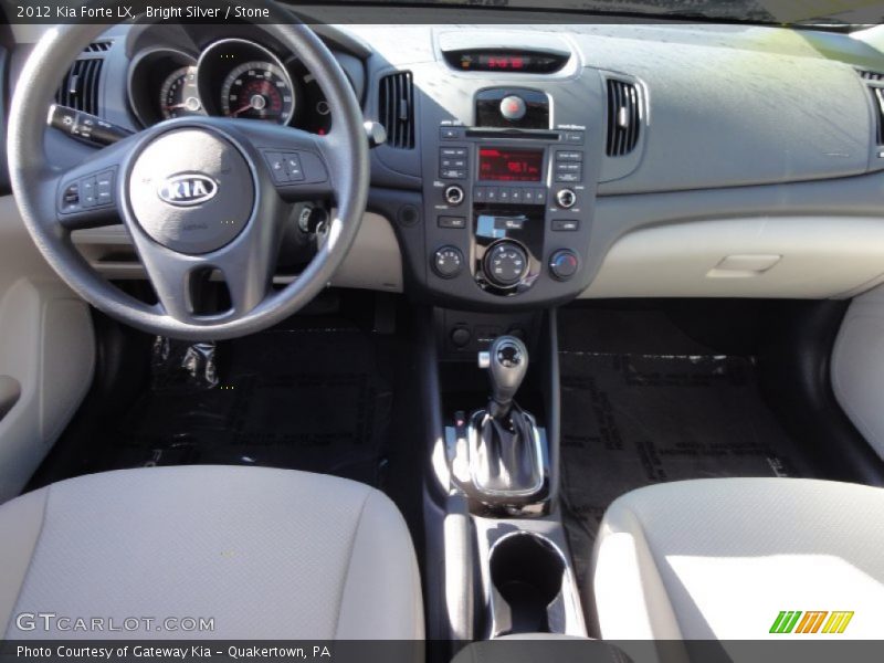 Bright Silver / Stone 2012 Kia Forte LX