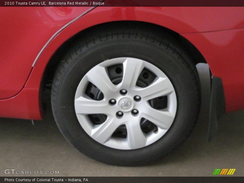 Barcelona Red Metallic / Bisque 2010 Toyota Camry LE