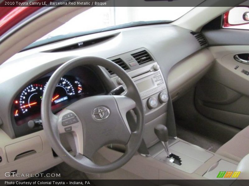  2010 Camry LE Bisque Interior