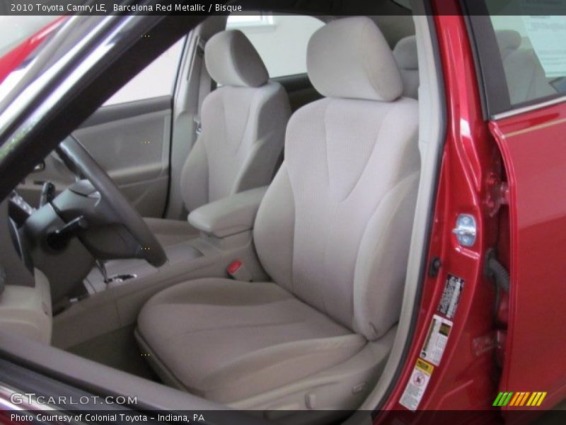 Barcelona Red Metallic / Bisque 2010 Toyota Camry LE