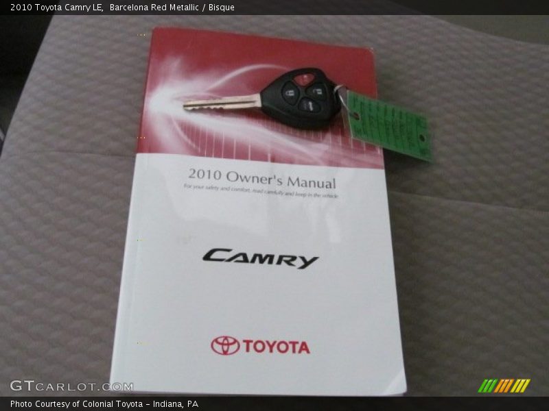 Books/Manuals of 2010 Camry LE