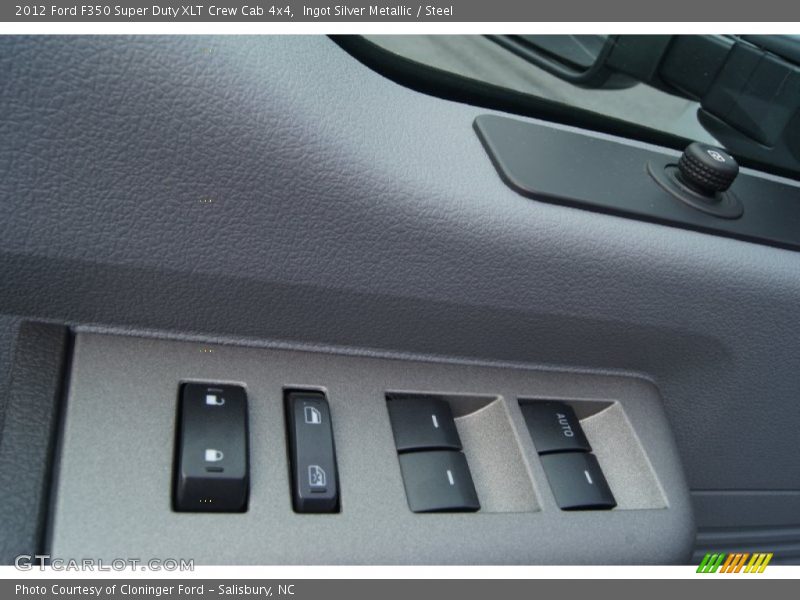 Ingot Silver Metallic / Steel 2012 Ford F350 Super Duty XLT Crew Cab 4x4