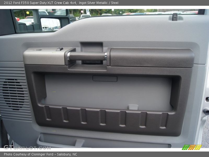 Ingot Silver Metallic / Steel 2012 Ford F350 Super Duty XLT Crew Cab 4x4