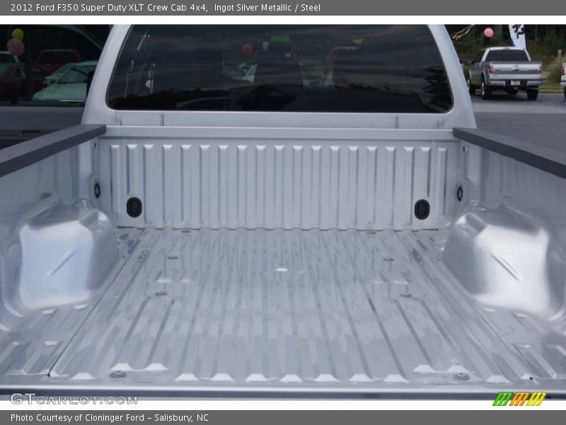 Ingot Silver Metallic / Steel 2012 Ford F350 Super Duty XLT Crew Cab 4x4