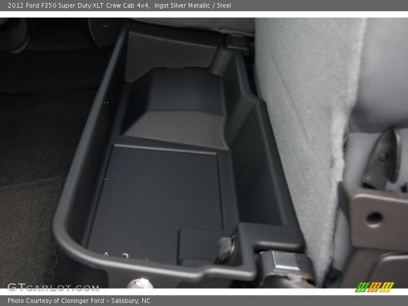 Ingot Silver Metallic / Steel 2012 Ford F350 Super Duty XLT Crew Cab 4x4