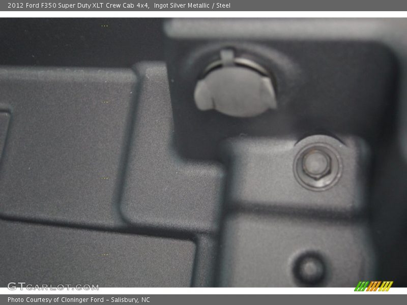 Ingot Silver Metallic / Steel 2012 Ford F350 Super Duty XLT Crew Cab 4x4