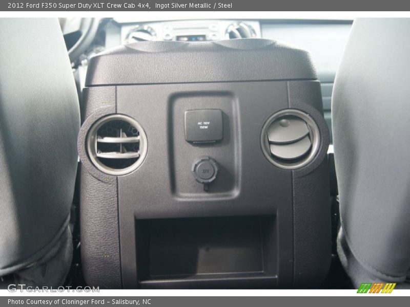 Ingot Silver Metallic / Steel 2012 Ford F350 Super Duty XLT Crew Cab 4x4
