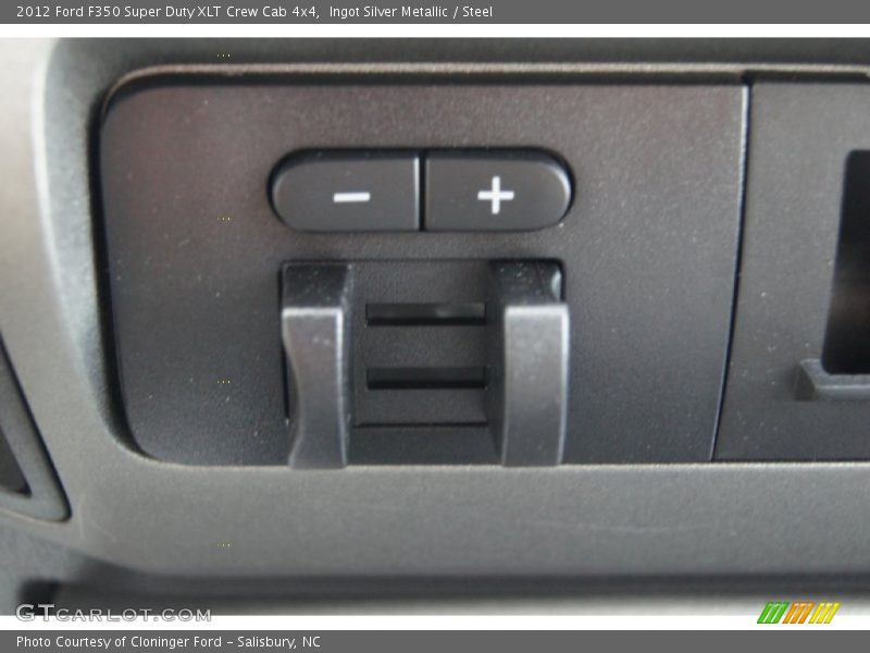 Ingot Silver Metallic / Steel 2012 Ford F350 Super Duty XLT Crew Cab 4x4