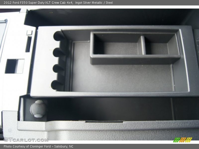 Ingot Silver Metallic / Steel 2012 Ford F350 Super Duty XLT Crew Cab 4x4