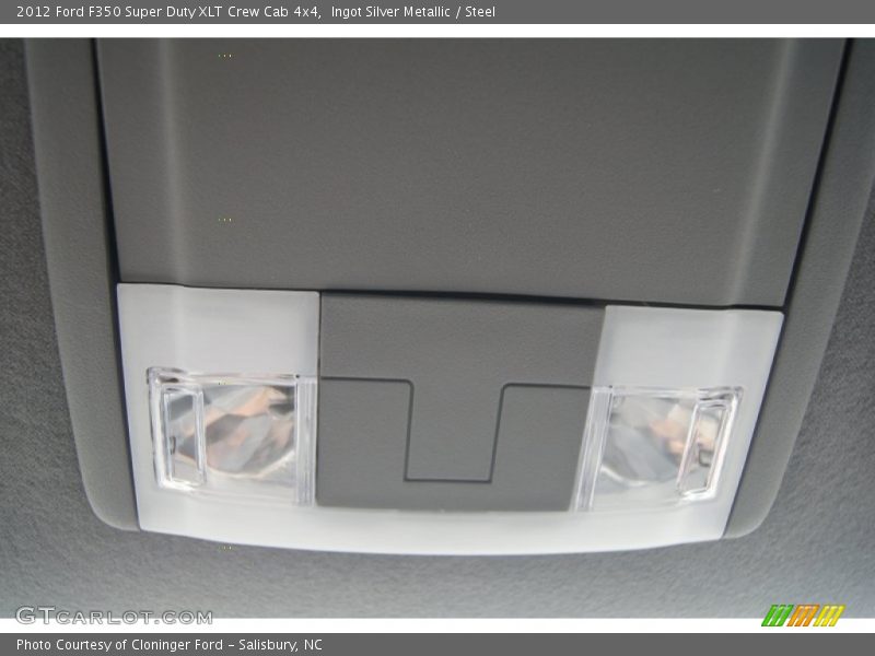 Ingot Silver Metallic / Steel 2012 Ford F350 Super Duty XLT Crew Cab 4x4