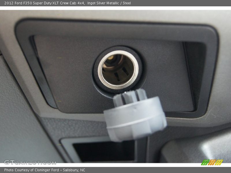 Ingot Silver Metallic / Steel 2012 Ford F350 Super Duty XLT Crew Cab 4x4