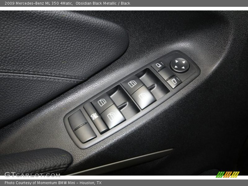 Obsidian Black Metallic / Black 2009 Mercedes-Benz ML 350 4Matic
