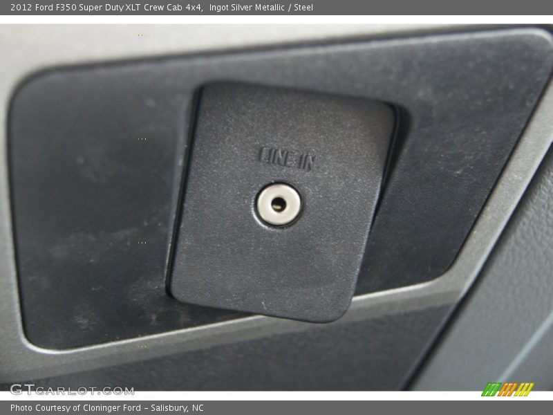 Ingot Silver Metallic / Steel 2012 Ford F350 Super Duty XLT Crew Cab 4x4