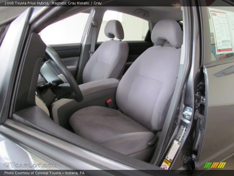Magnetic Gray Metallic / Gray 2008 Toyota Prius Hybrid