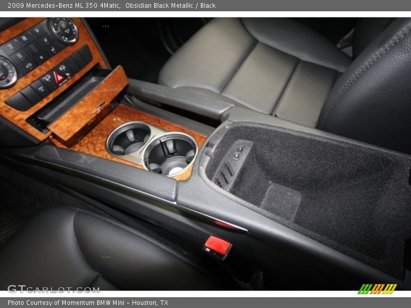 Obsidian Black Metallic / Black 2009 Mercedes-Benz ML 350 4Matic