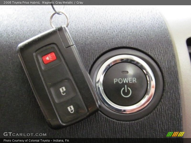 Magnetic Gray Metallic / Gray 2008 Toyota Prius Hybrid