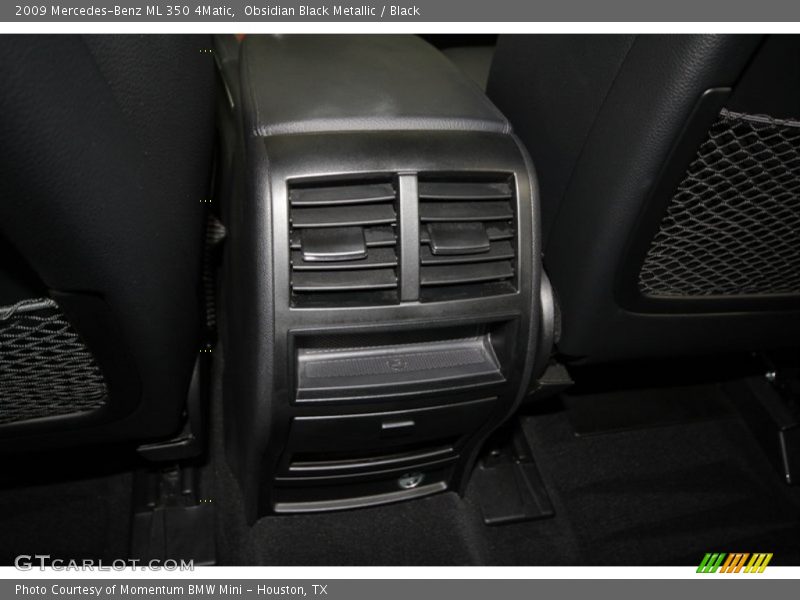 Obsidian Black Metallic / Black 2009 Mercedes-Benz ML 350 4Matic