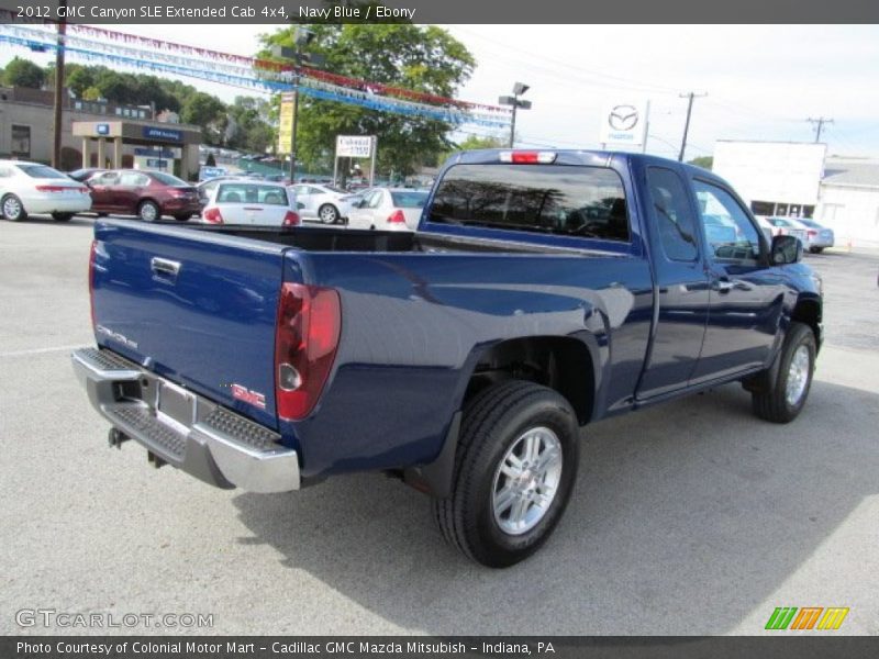 Navy Blue / Ebony 2012 GMC Canyon SLE Extended Cab 4x4