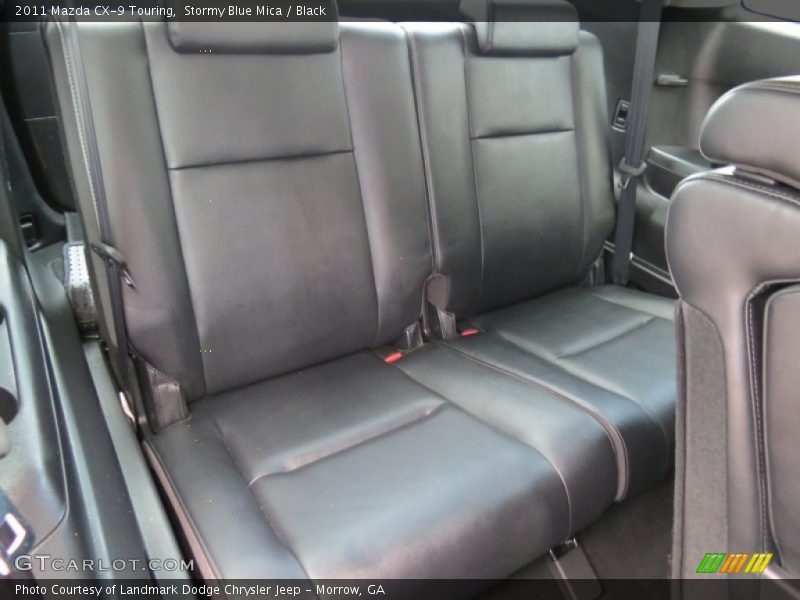Stormy Blue Mica / Black 2011 Mazda CX-9 Touring