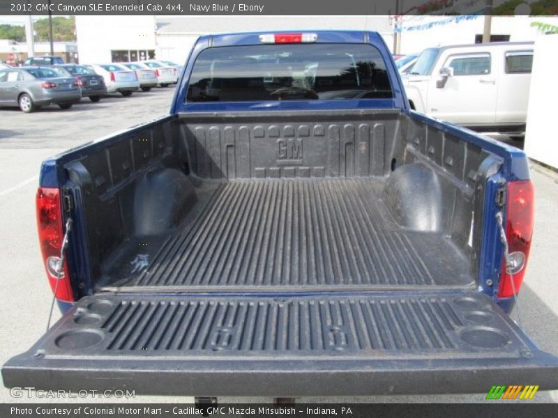 Navy Blue / Ebony 2012 GMC Canyon SLE Extended Cab 4x4