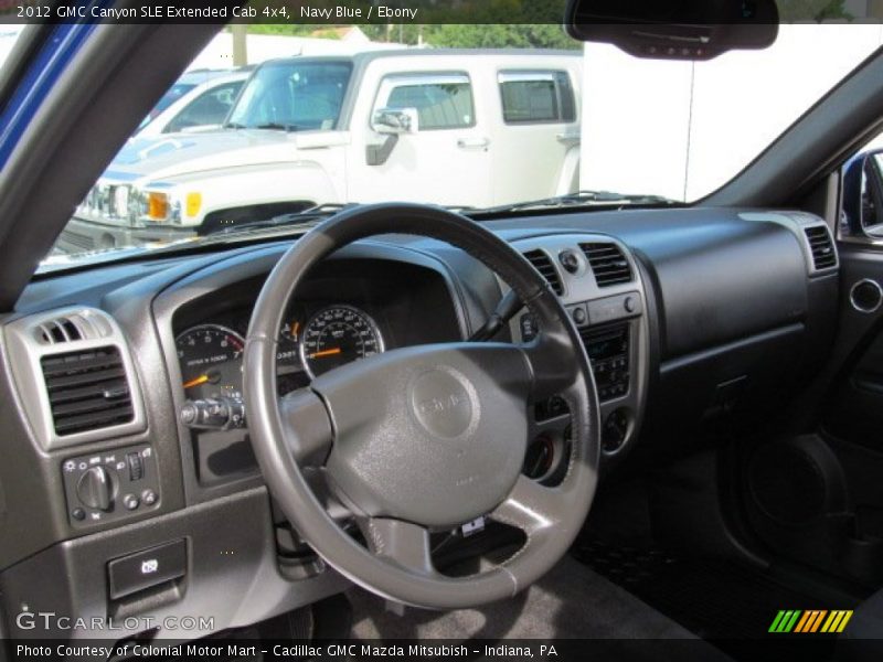 Navy Blue / Ebony 2012 GMC Canyon SLE Extended Cab 4x4