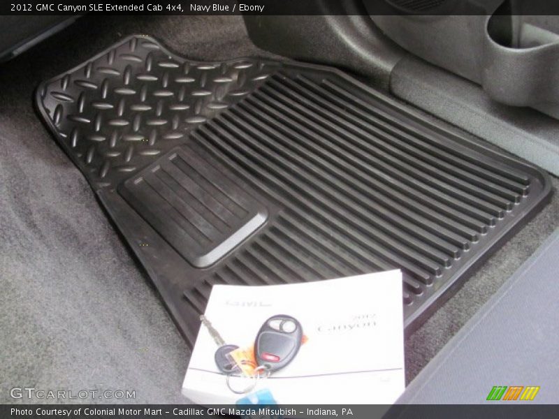 Navy Blue / Ebony 2012 GMC Canyon SLE Extended Cab 4x4