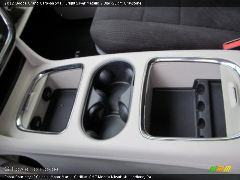 Bright Silver Metallic / Black/Light Graystone 2012 Dodge Grand Caravan SXT