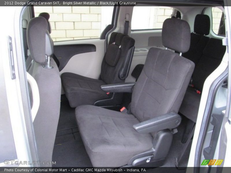 Bright Silver Metallic / Black/Light Graystone 2012 Dodge Grand Caravan SXT