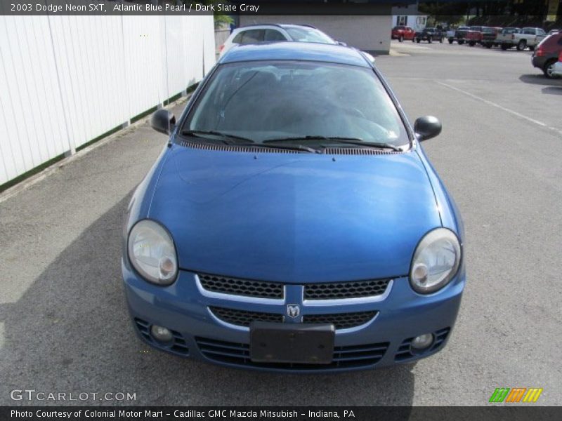 Atlantic Blue Pearl / Dark Slate Gray 2003 Dodge Neon SXT