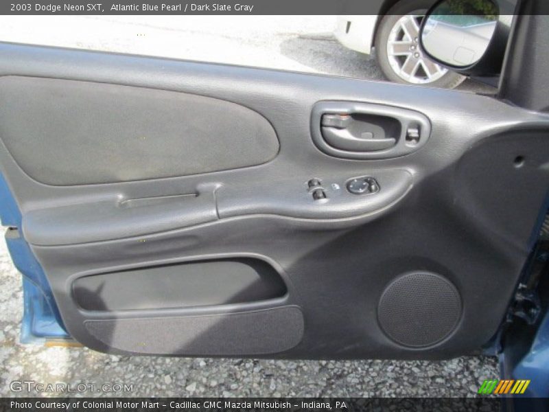 Atlantic Blue Pearl / Dark Slate Gray 2003 Dodge Neon SXT