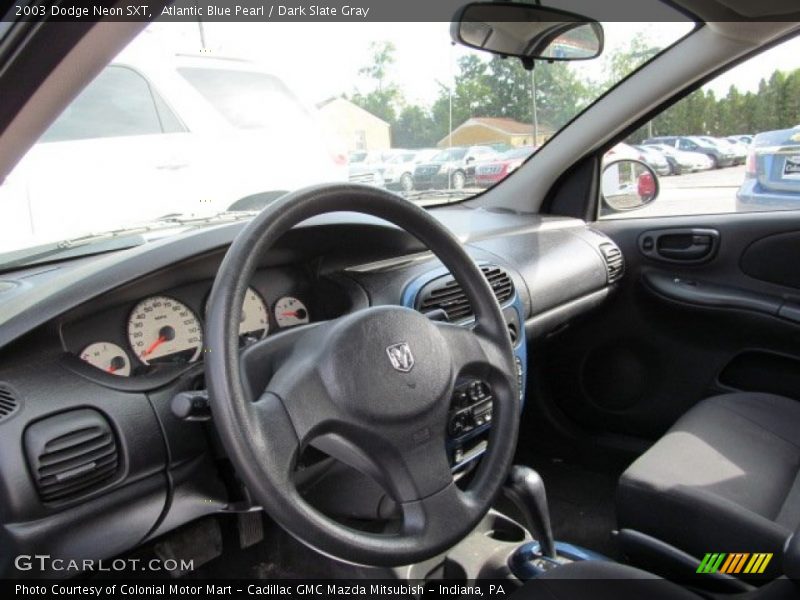 Atlantic Blue Pearl / Dark Slate Gray 2003 Dodge Neon SXT