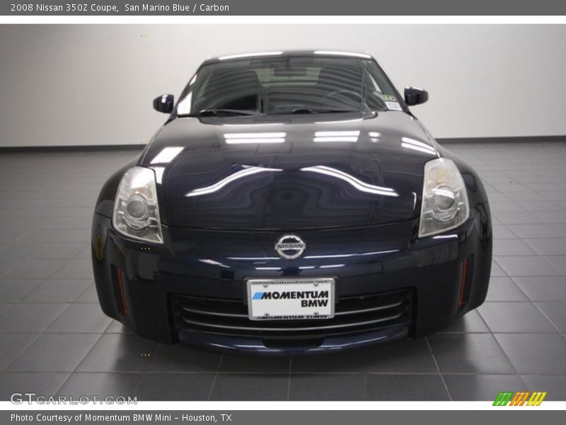 San Marino Blue / Carbon 2008 Nissan 350Z Coupe