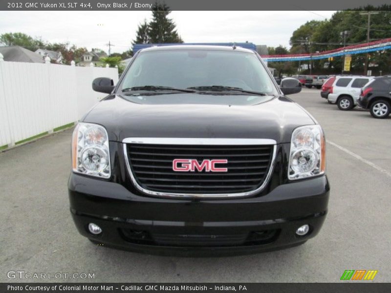 Onyx Black / Ebony 2012 GMC Yukon XL SLT 4x4