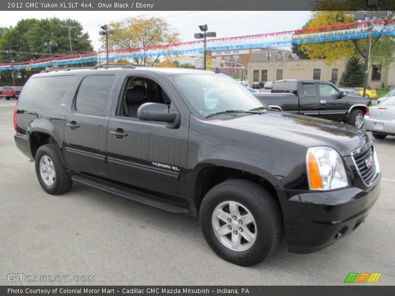 Onyx Black / Ebony 2012 GMC Yukon XL SLT 4x4