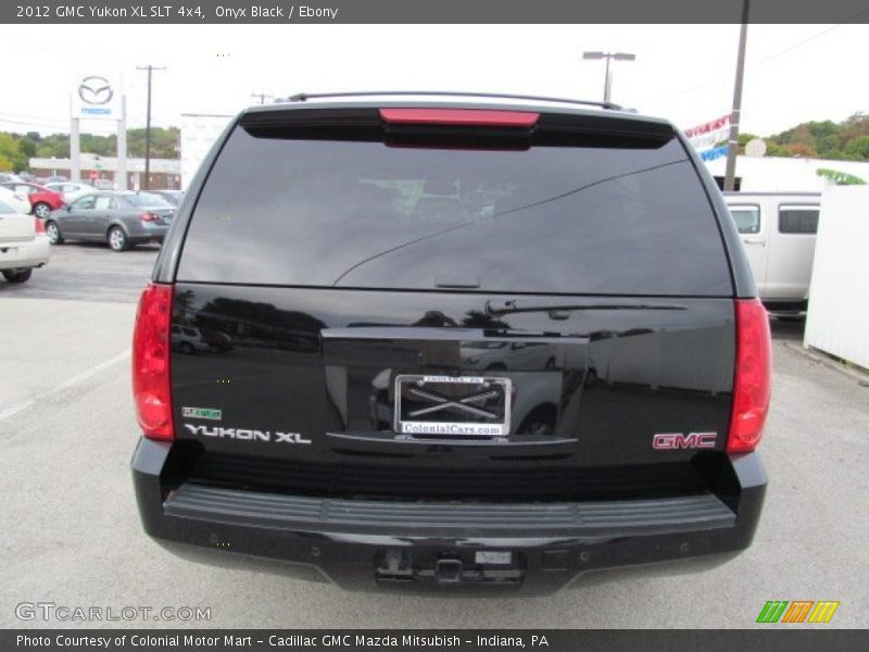 Onyx Black / Ebony 2012 GMC Yukon XL SLT 4x4